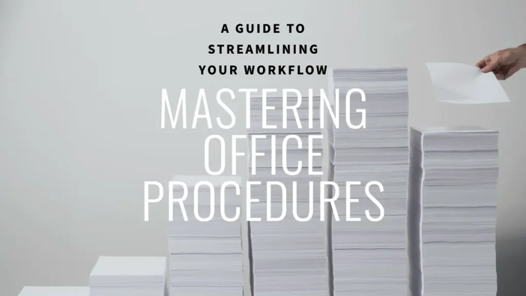 Procedures Outline