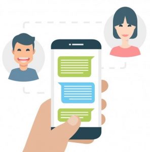 Infographic of cell phone