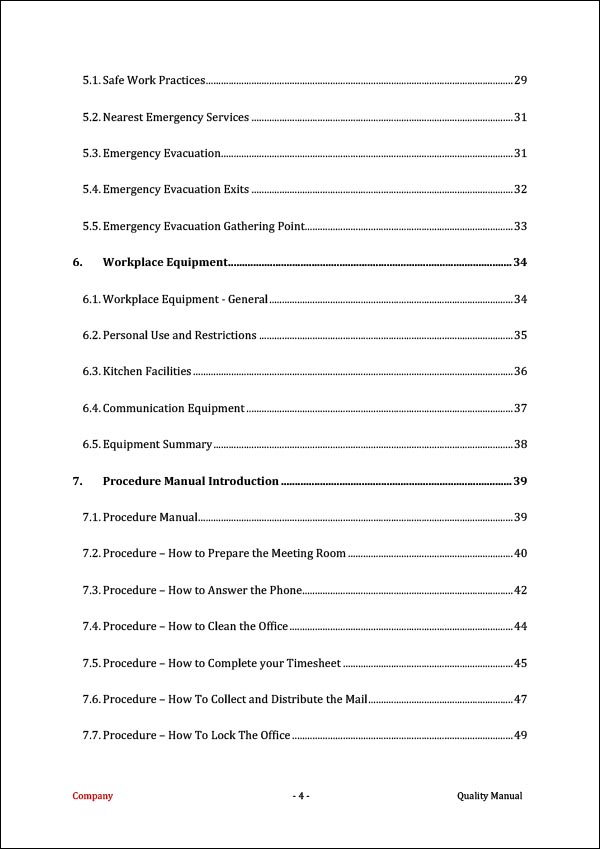 Quality Manual Template | The Easiest Way to Transform Your Business