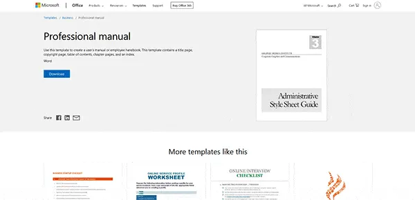 Procedure Manual