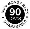 100% Money Back Guarantee Logo
