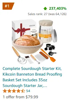 Sourdough Starter Kit Amazon Ad