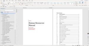 Operations Manual Table of Contents | 8 Essentials for Success