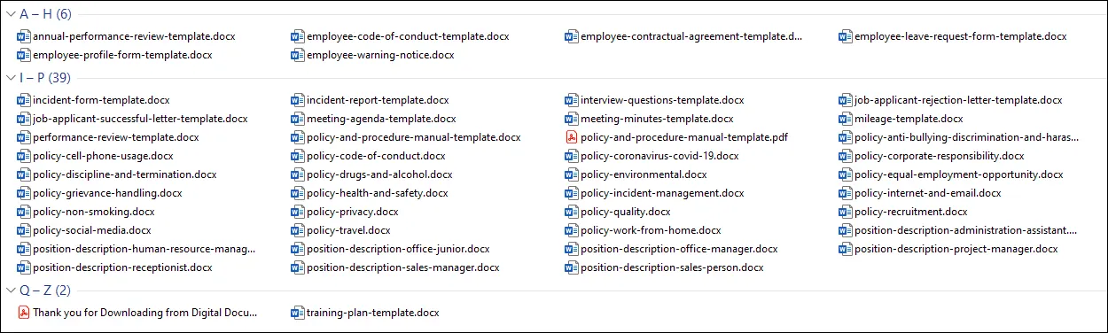 Free Bonus 44 Additional Templates - List of all Files Free Bonus 44 Additional Templates - List of all Files