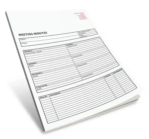 Meeting Minutes Template