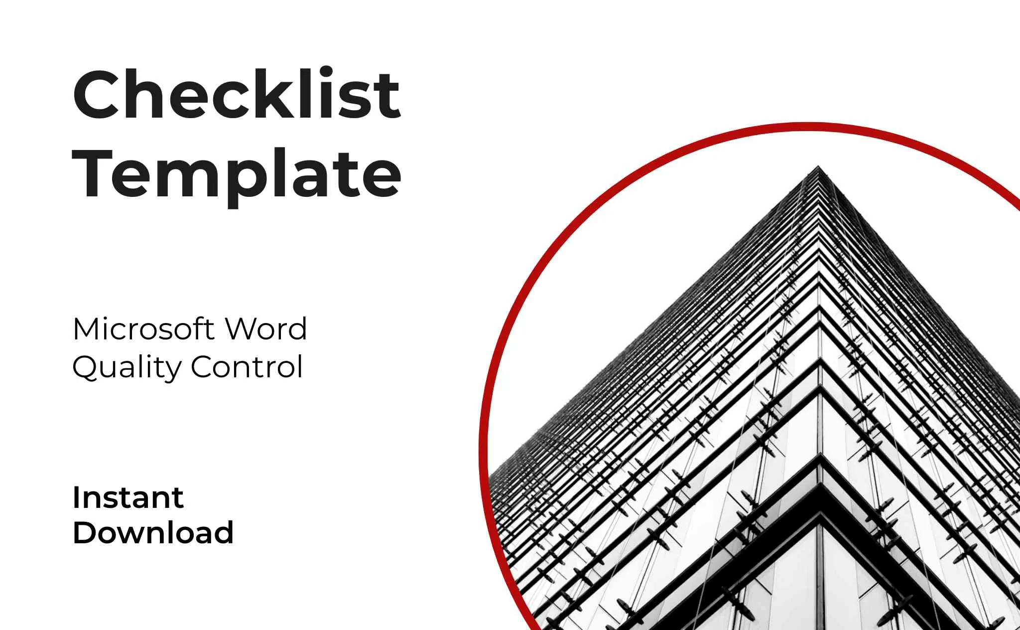 Checklist Template for Word - Improve Quality Fast