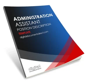 Administration Assistant Position Description Template