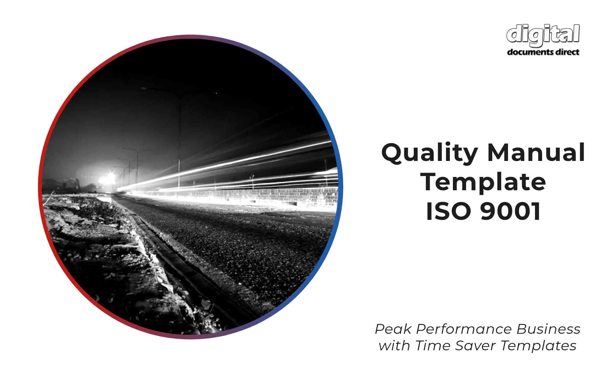 Quality Manual Template ISO 9001
