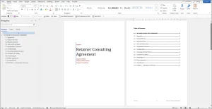 Retainer Consulting Agreement Template