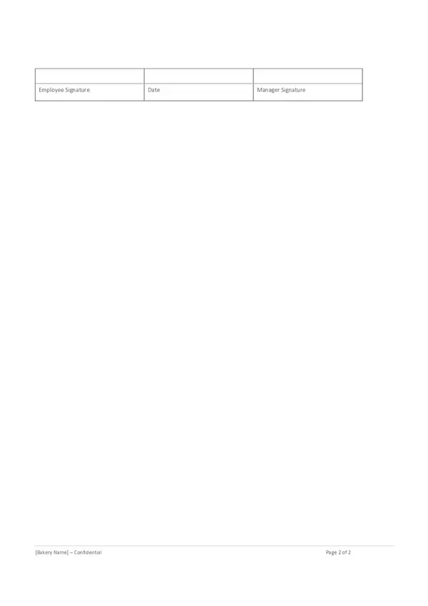 Food Hygiene and Personal Hygiene Policy Template - Page 2